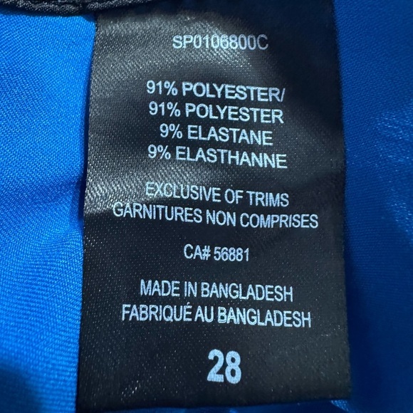 O’Neill Swim Trunks Blue Black Youth Men Size 28 Inches Teen Surf Shorts - Picture 4 of 10